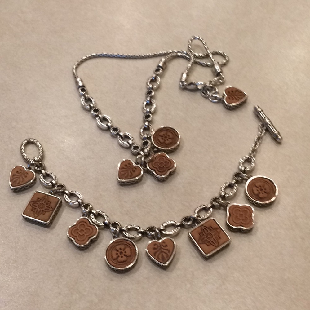Brighton necklace and bracelet set.